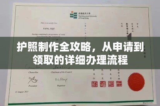 砀山护照制作全攻略，从申请到领取的详细办理流程